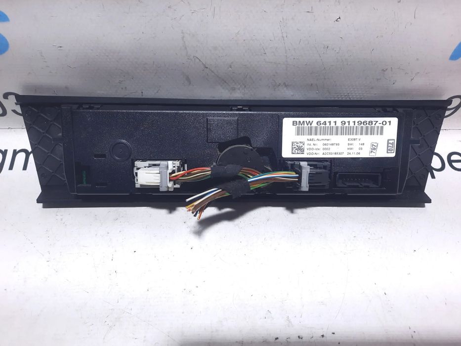 DISPLAY SOFAGEM COMANDO CHAUFFAGE AR CONDICIONADO AC CLIMATRONIC BMW