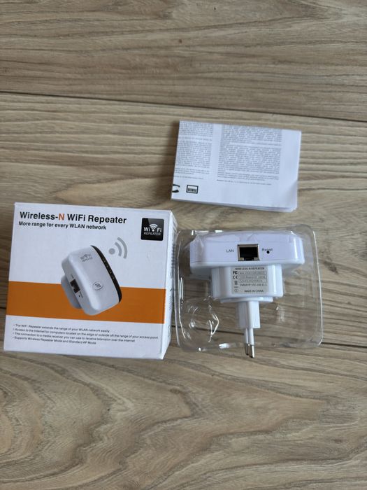 Wzmaczniacz sygnalu wi-fi repeater nowy