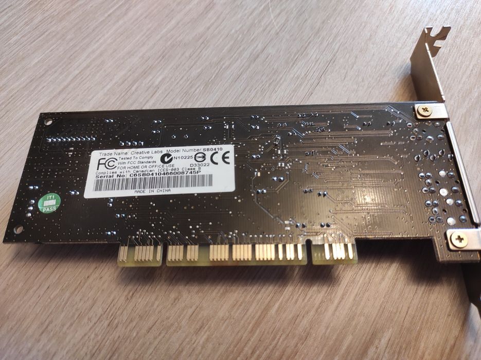 CREATIVE SOUND BLASTER LIVE SB0410 24-битная звуковая карта PCI