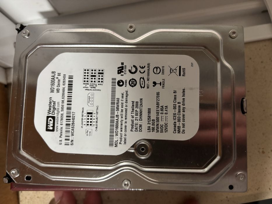 Disco WD 80GB + WD 160GB + Sangung 80gb