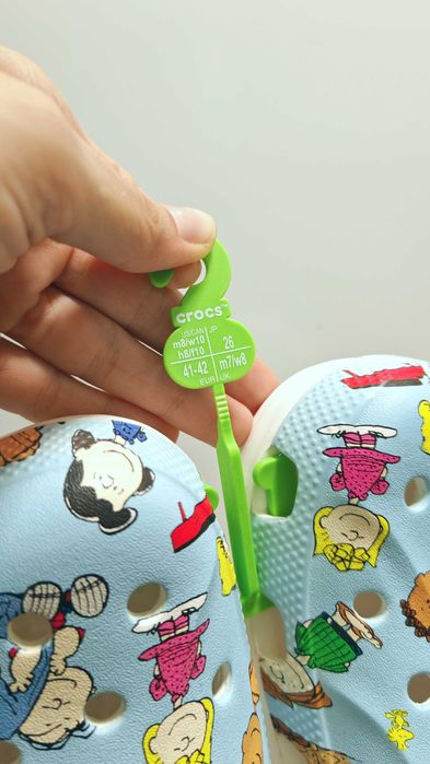 Nowe Crocs Baya Clog x Peanuts / Snoopy M8 W10 / EUR 41-42