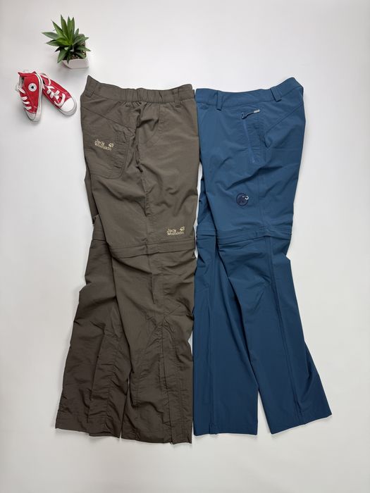 Штаны брюки трансформеры Jack Wolfskin Mammut Zip Off Pants size S, M