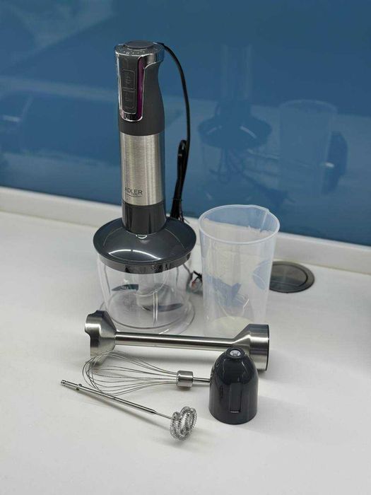 Ручний блендер - комплект AD 4627 grey ADLER