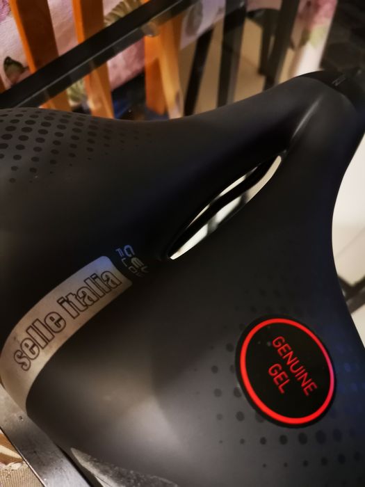 Banco confortável bicicleta