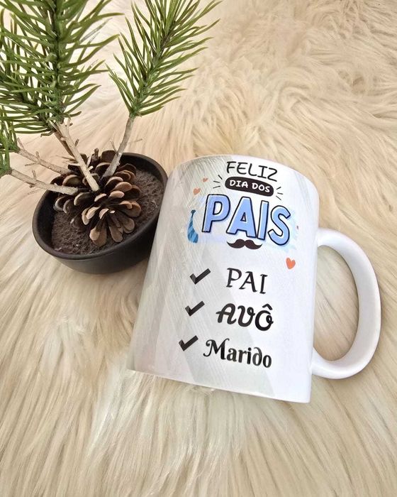 Canecas sublimadas com foto ou texto