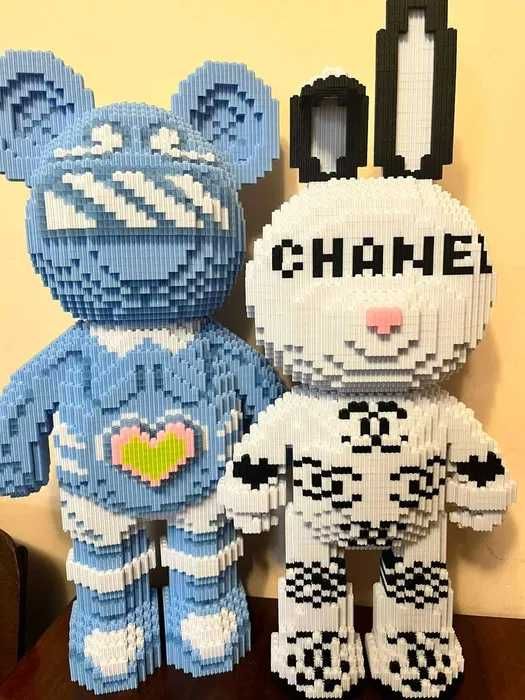 Игрушка Конструктор дитячий з блоків БІРБРІК Magic Blocks Bearbrick