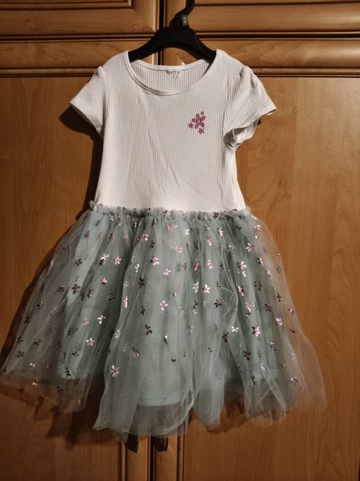 Sukienka seledynowa zielona 122