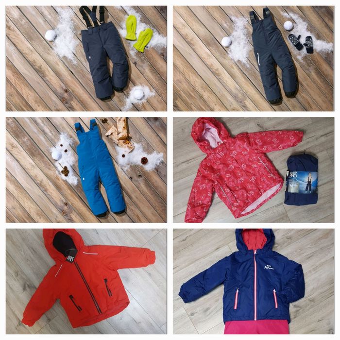 Термо куртка штани напівкомбінезон lupilu cirivit інші зимова лижна