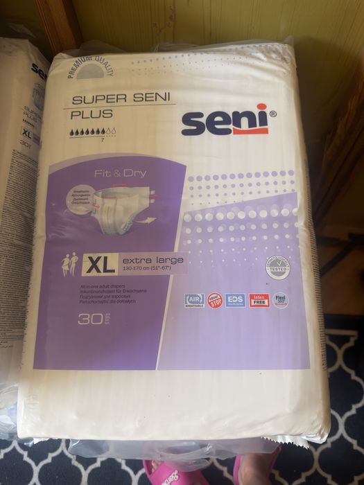 Pampersy seni xl