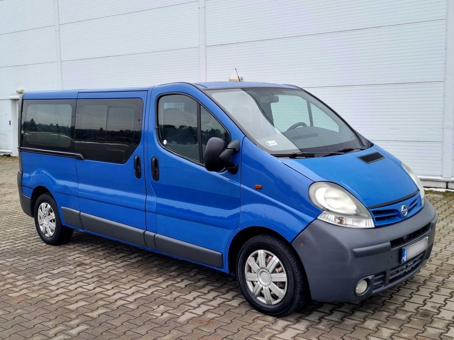Nissan Primastar 1.9D 2004r *LONG* 9-Osobowy * ( Vivaro/Trafic ) *BUS*