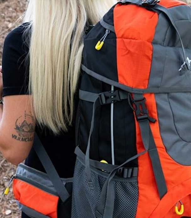 Mocny XXL Duży Plecak Turystyczny Trekkingowy 70L Męski Damski Górski