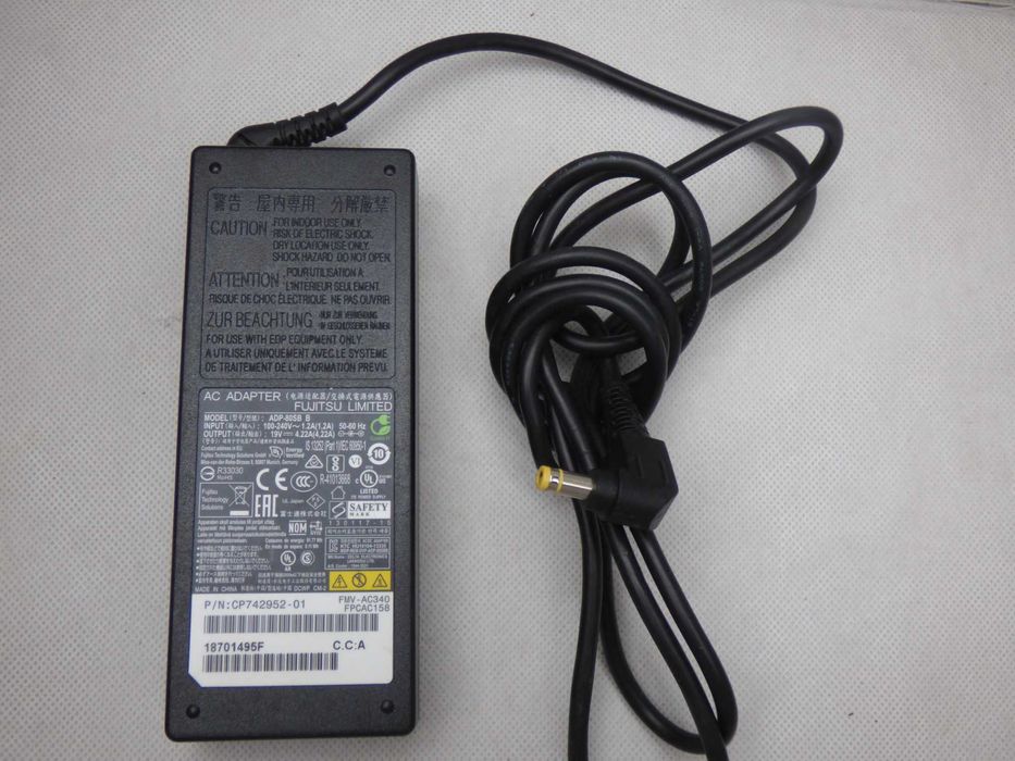 Електрошрот Fujitsu Asus 5.5*2.5 80w 19V 4.22A оригінал блок живлення