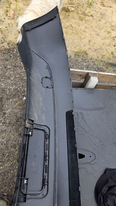 Spojler dokładka zderzaka vw golf 5 V gti zaślepka na hak