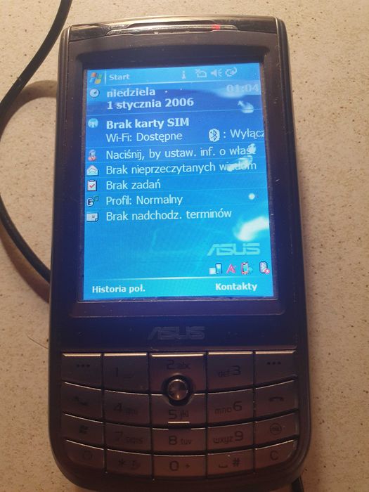 ASUS P525 Windows Mobile – sprawny palmtop PDA smartphone RETRO Wi-Fi