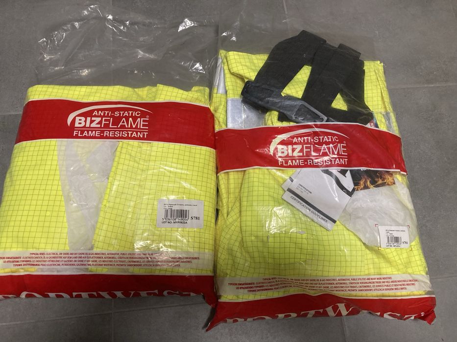 Spodnie odblaskowe ocieplane antystatyczne S781