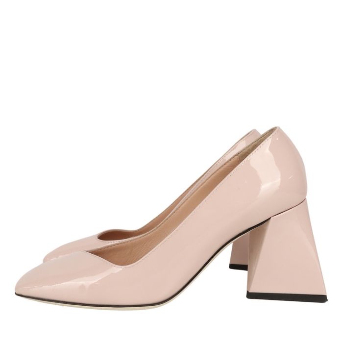 Buty damskie Pollini, rozmiar 36, różowe, skórzane, na wysokich obcasach, szpilki SCH3383