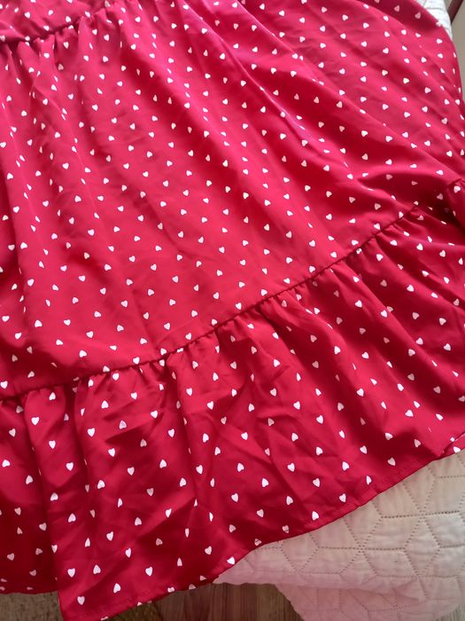 Nowa sukienka w groszki dla puszystej