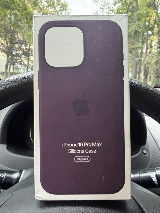 iPhone 16 pro max Silicone Case Plum чохол