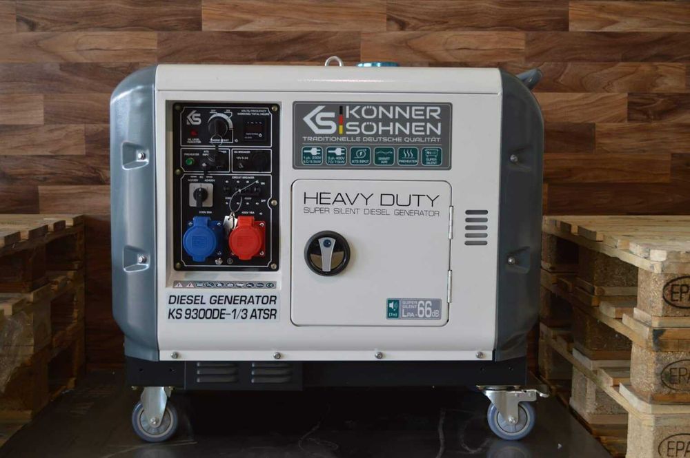 Дизельний генератор Konner&Sohnen KS 9300DE-13 ATSR SUPER S (Euro V)