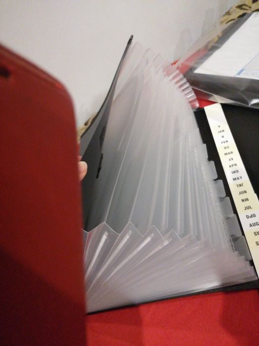 Teczka organizer na dokumenty  - 2 sztuki