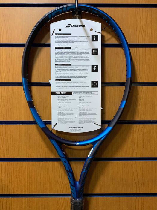 Теннисная ракетка Babolat Pure Drive 2022 (270/285/300 грамм): 7 000 ...