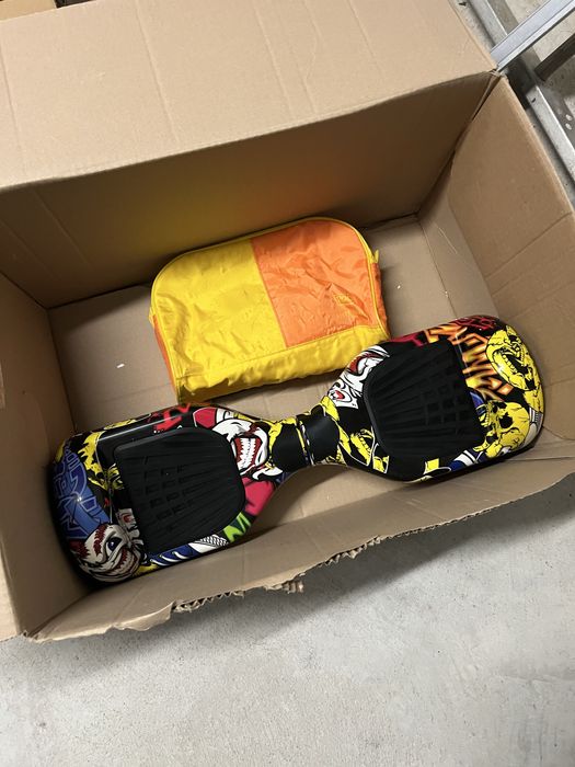 Hoverboard com Kart e carregador