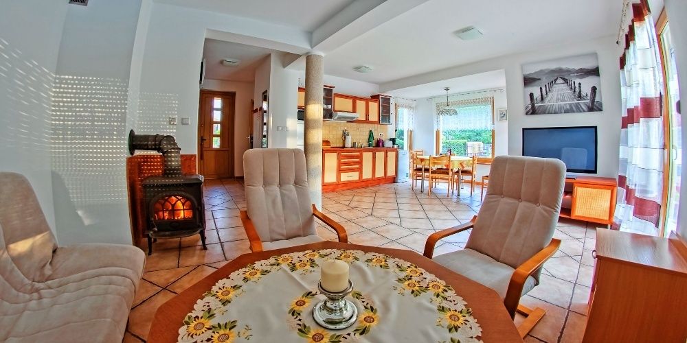 Dom letniskowy w Poddąbiu na Sylwestra.