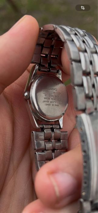 Женские часы Casio ltp1154 st. Steel back
