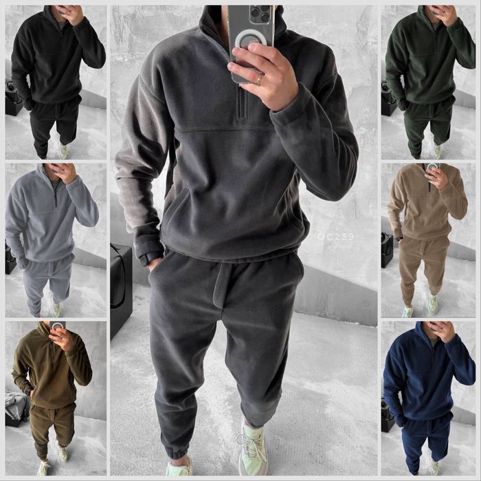 Мужской теплый спортивный костюм/Чоловічий теплий спортивний костюм F1