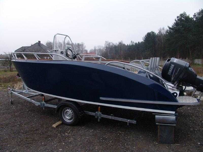 Łódź aluminiowa motorowa SH 590; lodka lodzie aluminiowe,