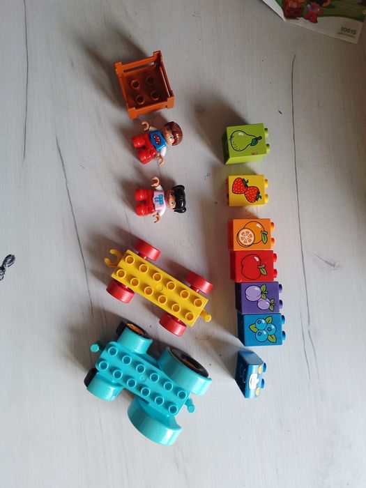 Lego Duplo 10615 owocowy traktor z dziećmi + gratis