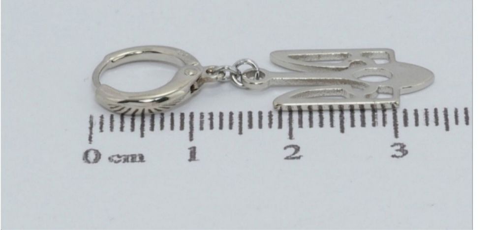 Різні сережки Xuping герб України