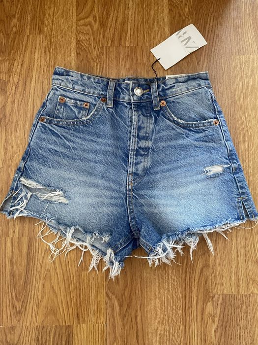 шорти джинсові ZARA 32 розмір