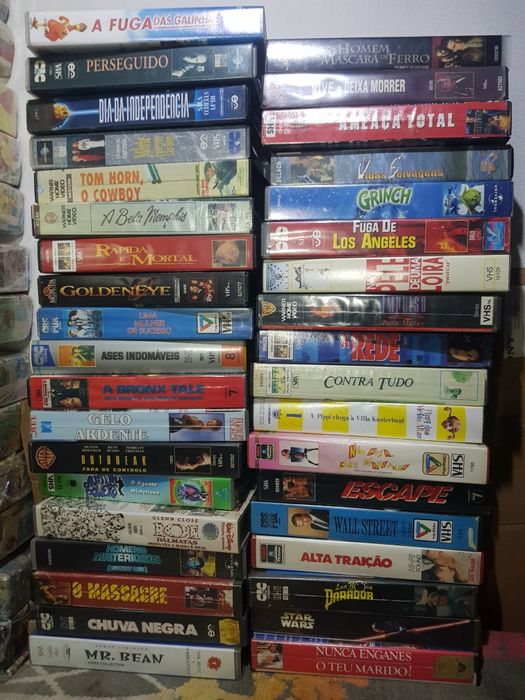 VHs originais clássicos, Pokémon  e adultos vintage