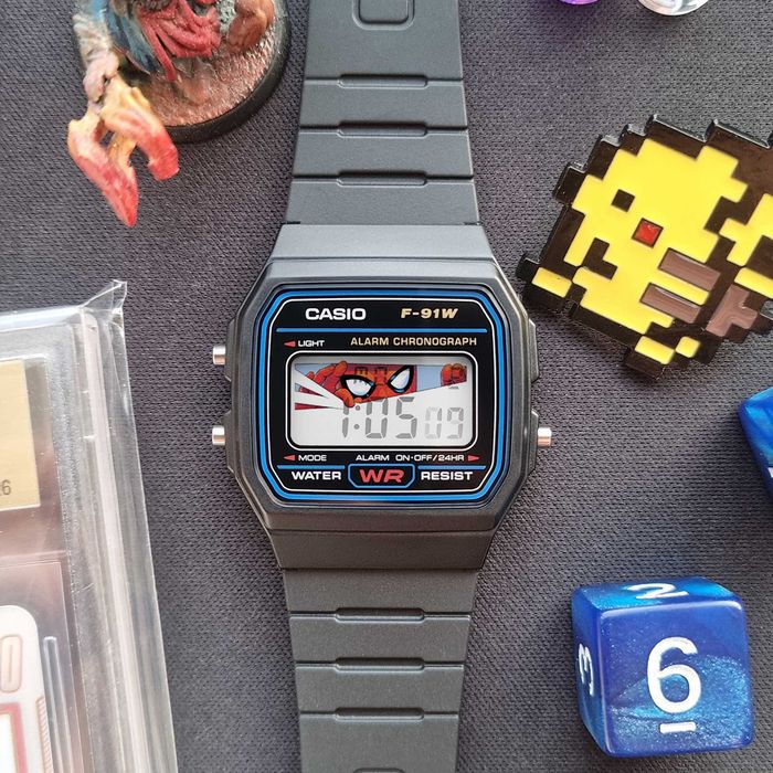 relogio casio f91w