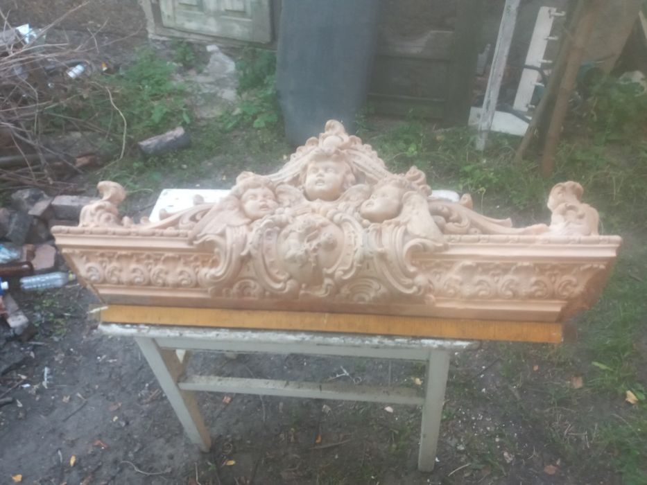 Антикварна тєракотова дєталь інтєреру