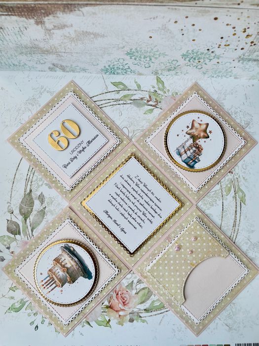 Pamiątka exploding box urodziny, chrzest, ślub, roczek, Komunia