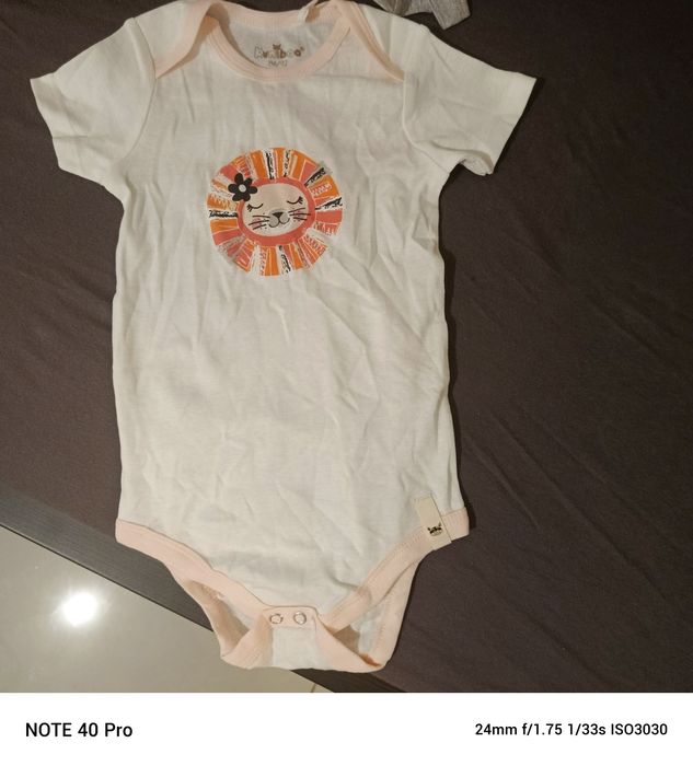 Body krótki rękaw 86-92