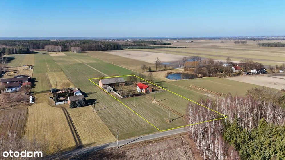 Dom 105 m² z działką 6000 m² – Piaski