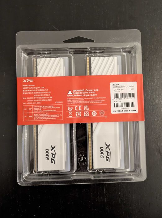 Kit Memória RAM Adata Lancer RGB DDR5 48Gb (2x 24Gb) 6000 CL30