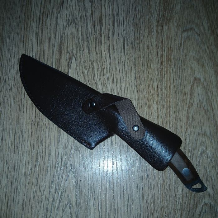 Кухонний ніж шеф кухаря King Cary Santoku Kitchen 28 см

з нержавіючої сталі + чохол