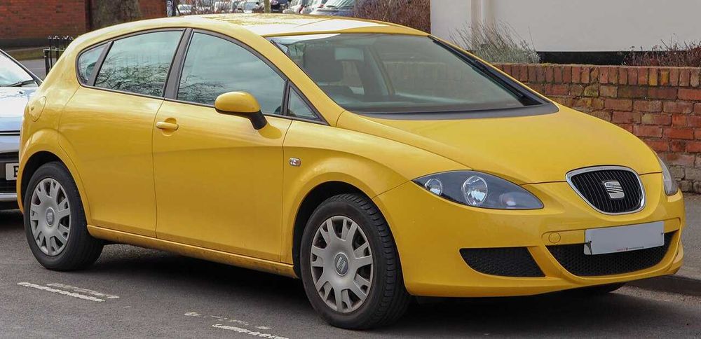 Porta trás esquerda para Seat Leon 1P (2011) branca 2005-2012