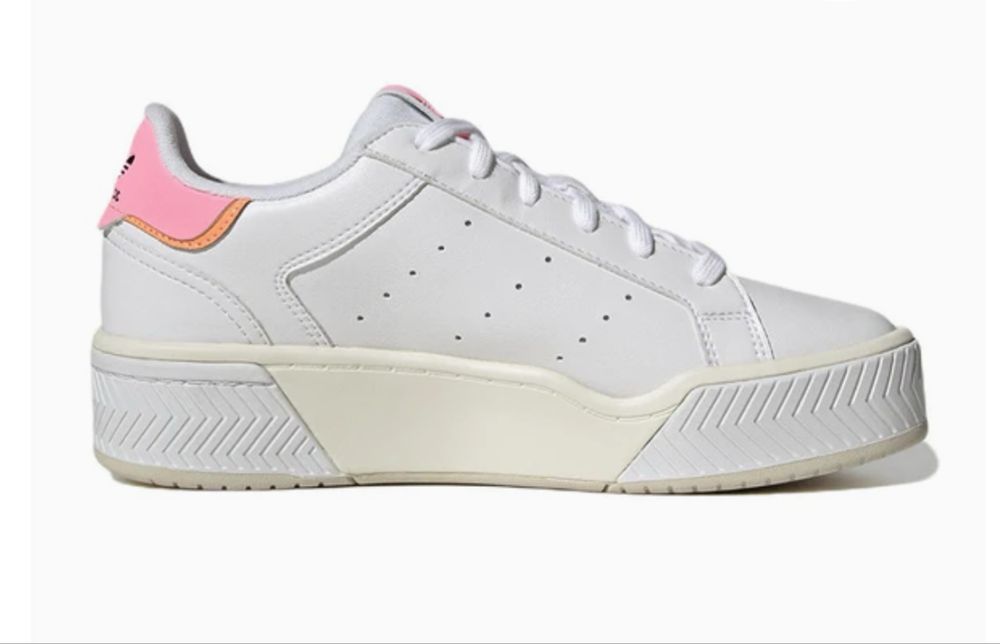 Білі кросівки ADIDAS ORIGINALS "Court Tourino Bold". (36 розмір)