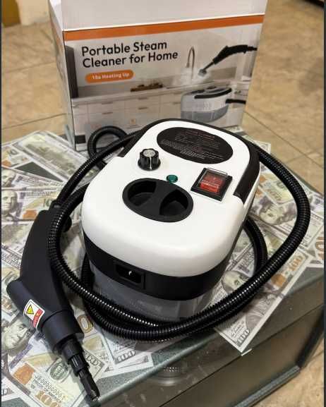 Пароочиститель 10 в 1 с комплектом насадок и мощностю 2500 Вт