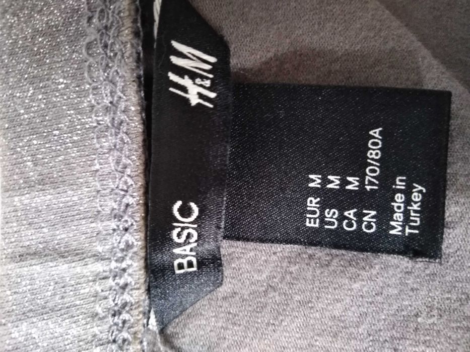 Mini-Saia Prateada Basic H&M M