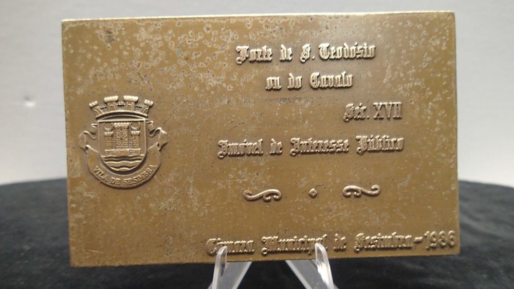 Placa de Bronze do Forte de S. Teodósio ou do Cavalo