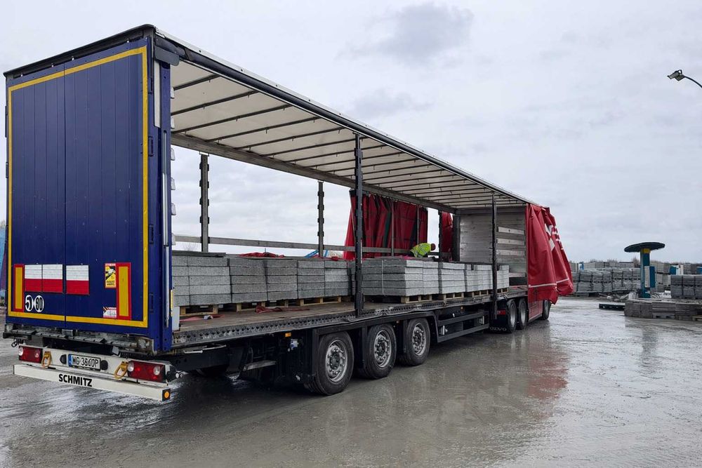 Płyta drogowa betonowa YOMB JUMBO JOMB 100x75x12,5 C30/37 TRANSPORT