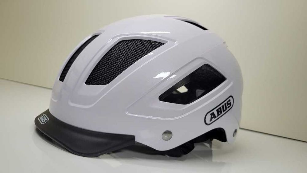 kask rowerowy ABUS HYBAN 2.0 Polar White rozmiar M 52-58cm