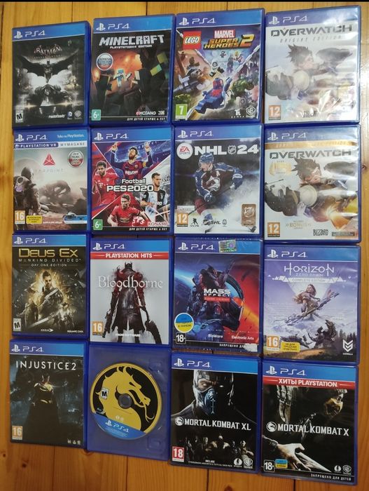 Диски ігри PS 4. ПС 4,  PS 5 , ПС 5 ,
