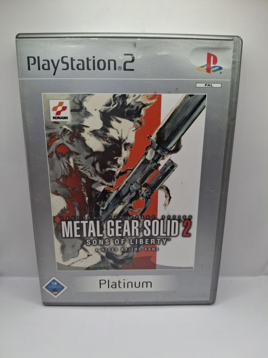 Gra na ps2 - Metal Gear Solid 2: Sons of Liberty